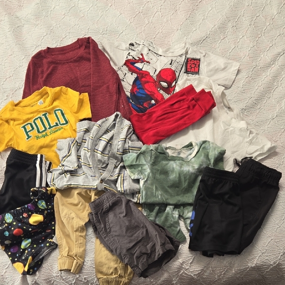 Other - Kids Clothing Bundle with Graphic Tees and Shorts